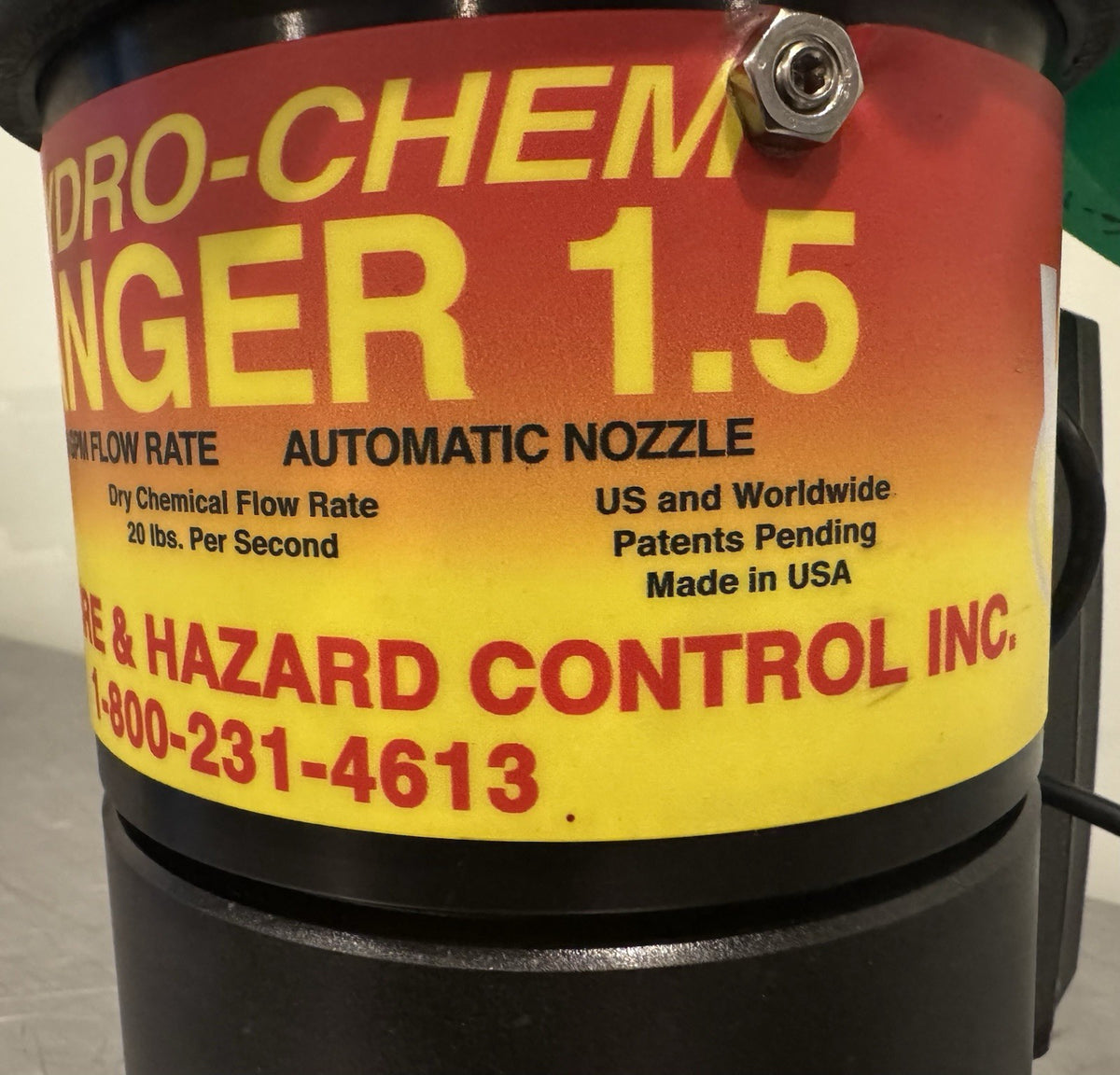 Williams Fire & Hazard Hydro-Chem Ranger 1.5 20Lb Per Second NEW! FREE SHIPPING!