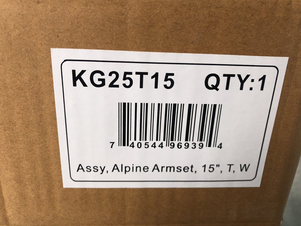 Carefree KG25T15 Alpine Awning Mounting Kit White NEW! FREE SHIPPING!!!