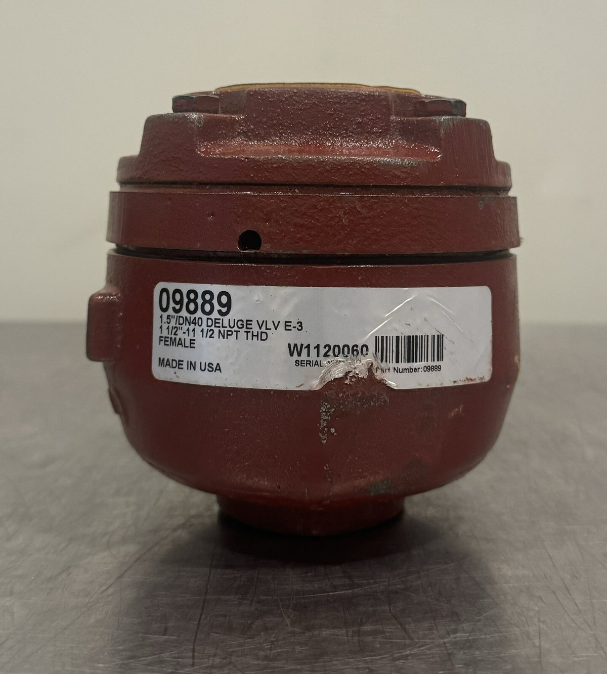 Viking 09889 1.5” E40 Deluge Valve Model E-3 NEW! FREE SHIPPING!