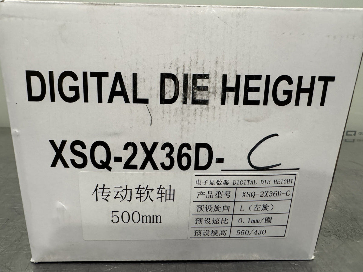 XSQ-2X36D-C Digital Die Height Indicator Module NEW IN BOX! FREE SHIPPING!