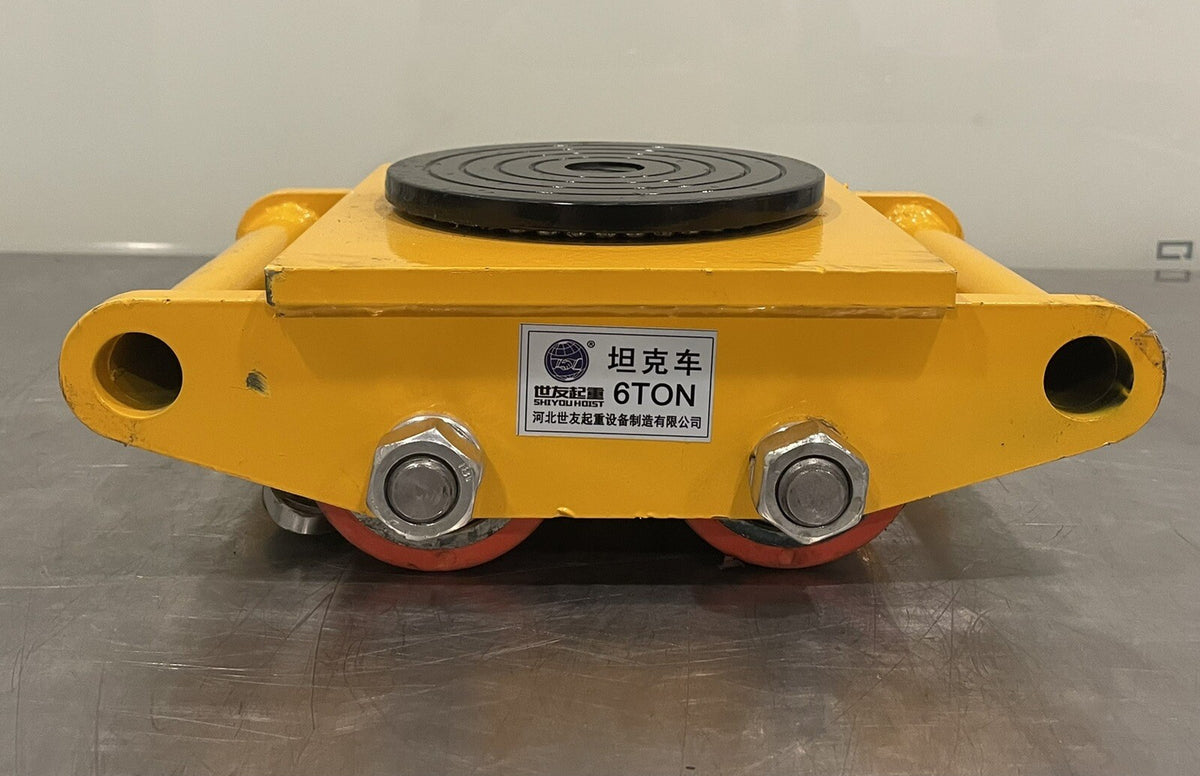 6 Ton Heavy Duty Machine Roller Cargo Trolley OT-WMTLCR-579 NEW! FREE SHIPPING!