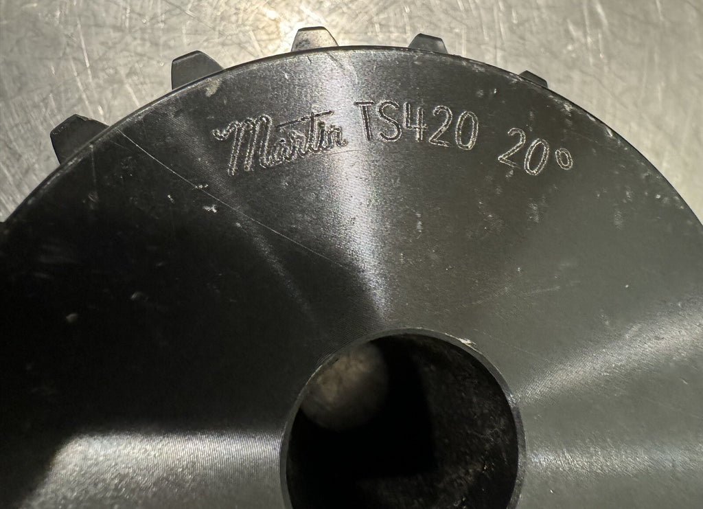 Martin TS420 Steel Spur Gear Sprocket Assembly NEW! FREE SHIPPING!