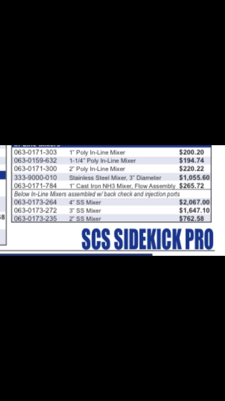Raven Sidekick Pro 3” SS Mixer Stainless Steel 063-0173-272 NEW! FREE SHIPPING!