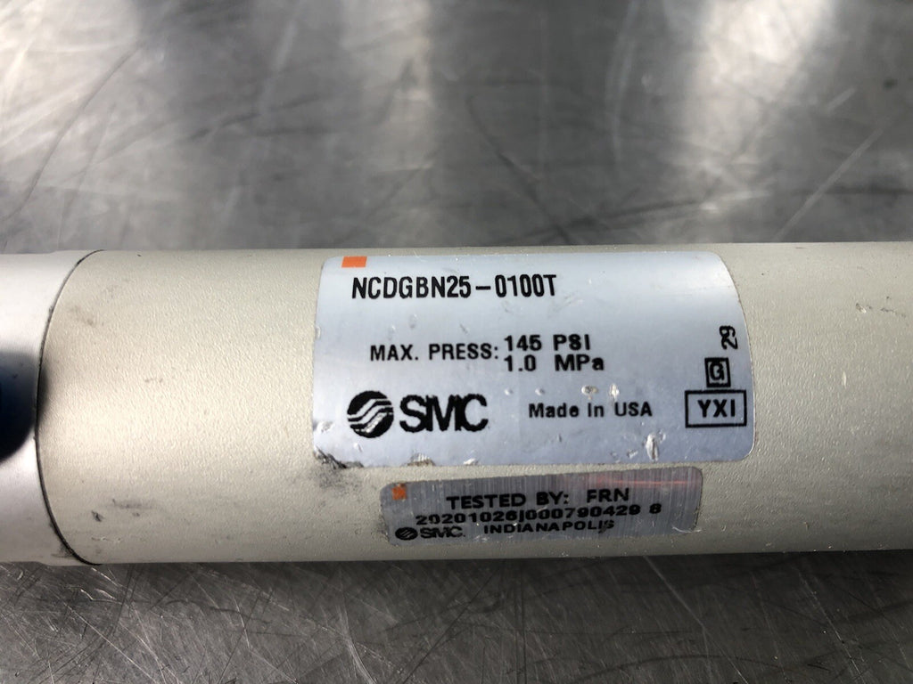 SMC NCDGBN25-0100T Air Cylinder Single Acting Single Rod NEW! FREE SHIPPING!!