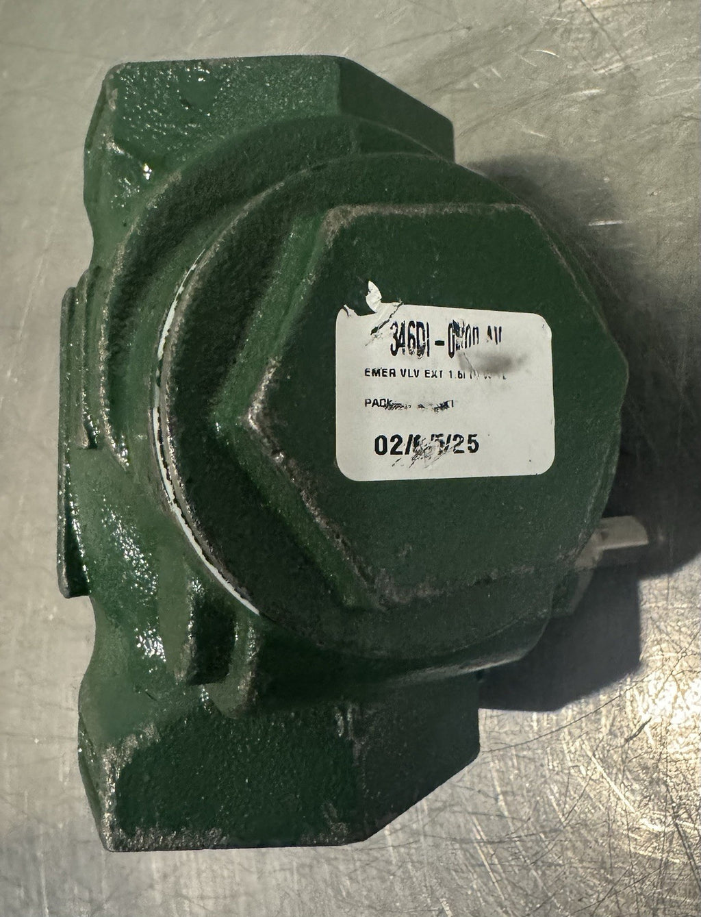 Morrison 346DI-0400 AV External Emergency Valve NEW! MISSING LEVER ARM!