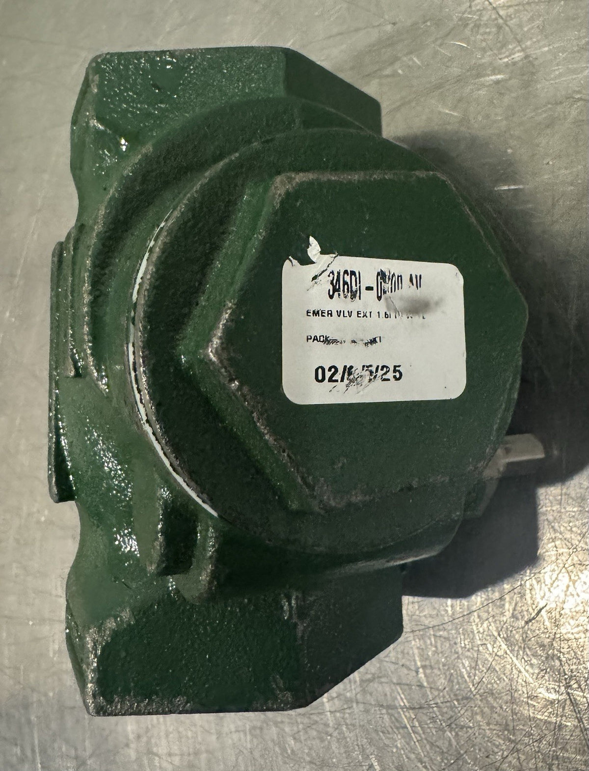 Morrison 346DI-0400 AV External Emergency Valve NEW! MISSING LEVER ARM!