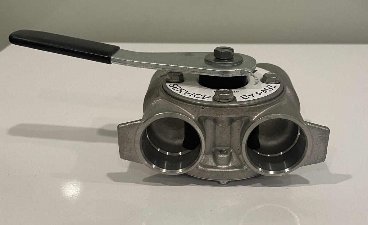 Fleck Control Head Bypass Valve Body Stainless Steel NEW! FREE SHIPPING!