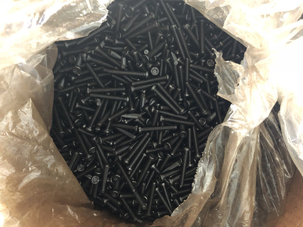 1 1/4” Star Head Machined Screws Large Box Black Torx Head NEW! FREE SHIPPING!
