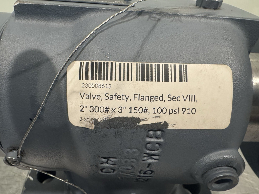 Kunkle 910LJHM01AJF Safety Relief Valve 2” Flanged NEW! FREE SHIPPING!