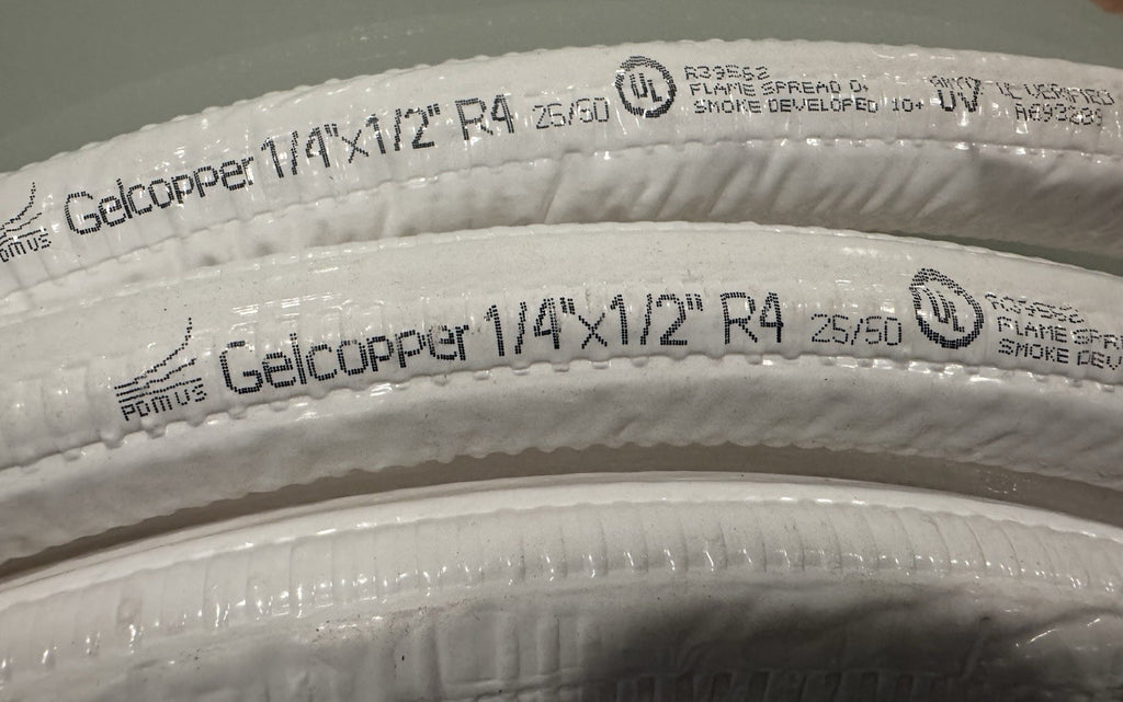 PDM GelCopper Lineset 1/4 x 1/2 x 50’ Mini Split Insulated AC Tube NEW!