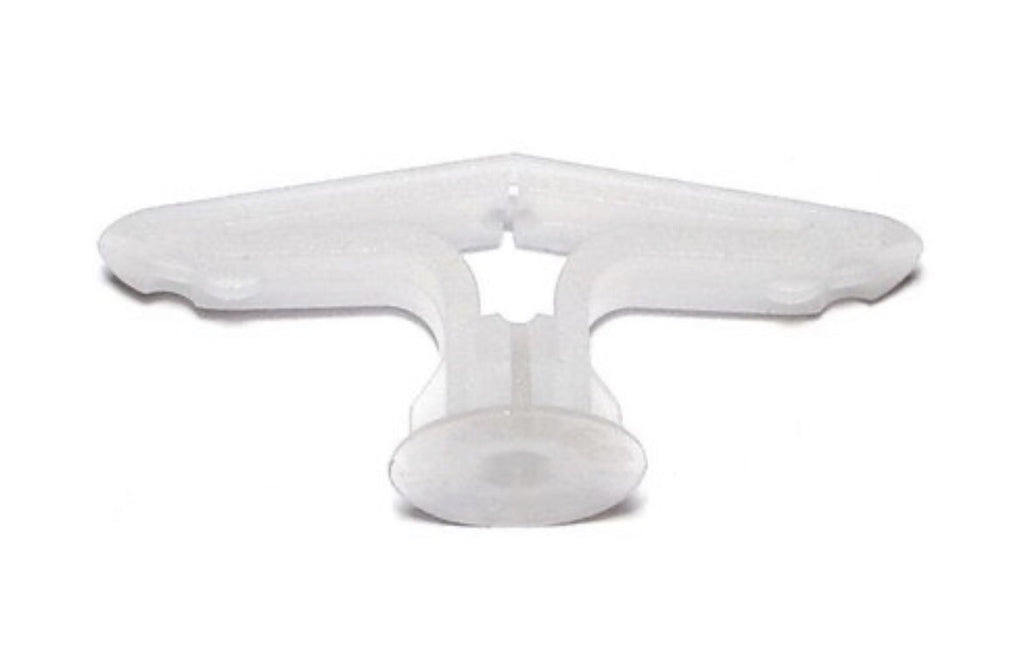 5/8"-3/4" Toggle Screw Anchor Plastic Nylon White 100 PACK NEW! FREE SHIPPING!