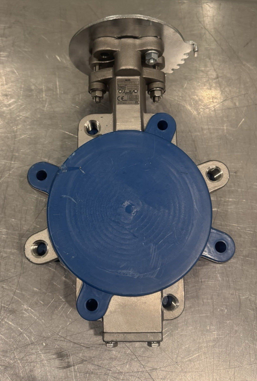 Apollo 215L04SSP8TA1 Butterfly Valve 4” Stainless Steel 150 NEW! FREE SHIPPING!