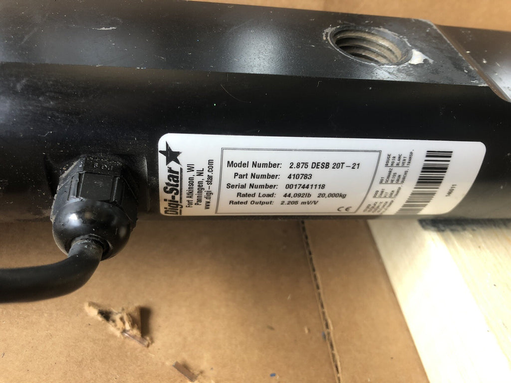 Digi-Star 410783 Cradle Cell 2.875 DESB 20T-21 Load Cell 44,092 LB 20k KG NEW!!