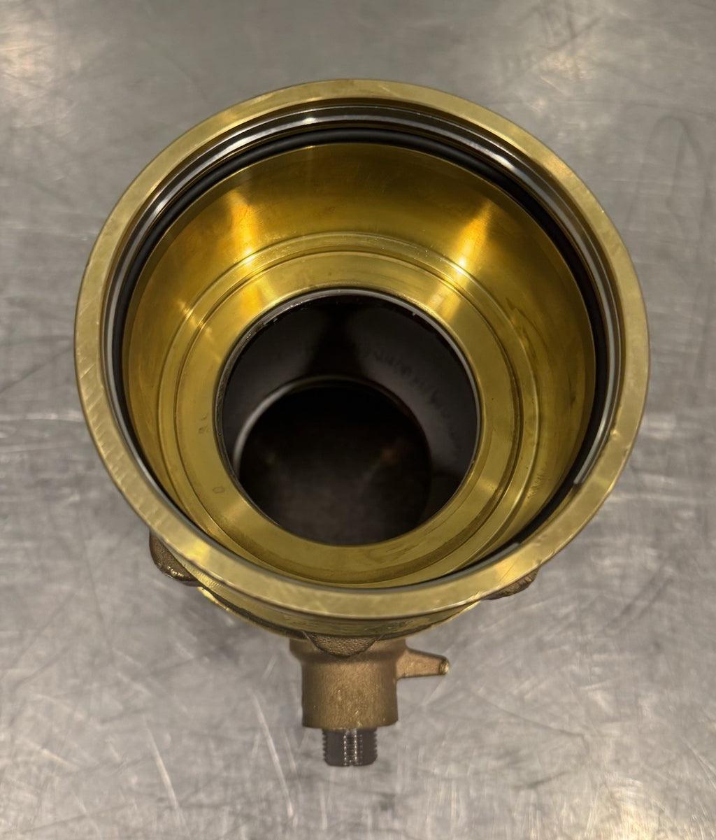 Bonomi 4" Brass Press Ball Valve CW511L 200 CWP NEW! NO HANDLE! SHIPS FREE!