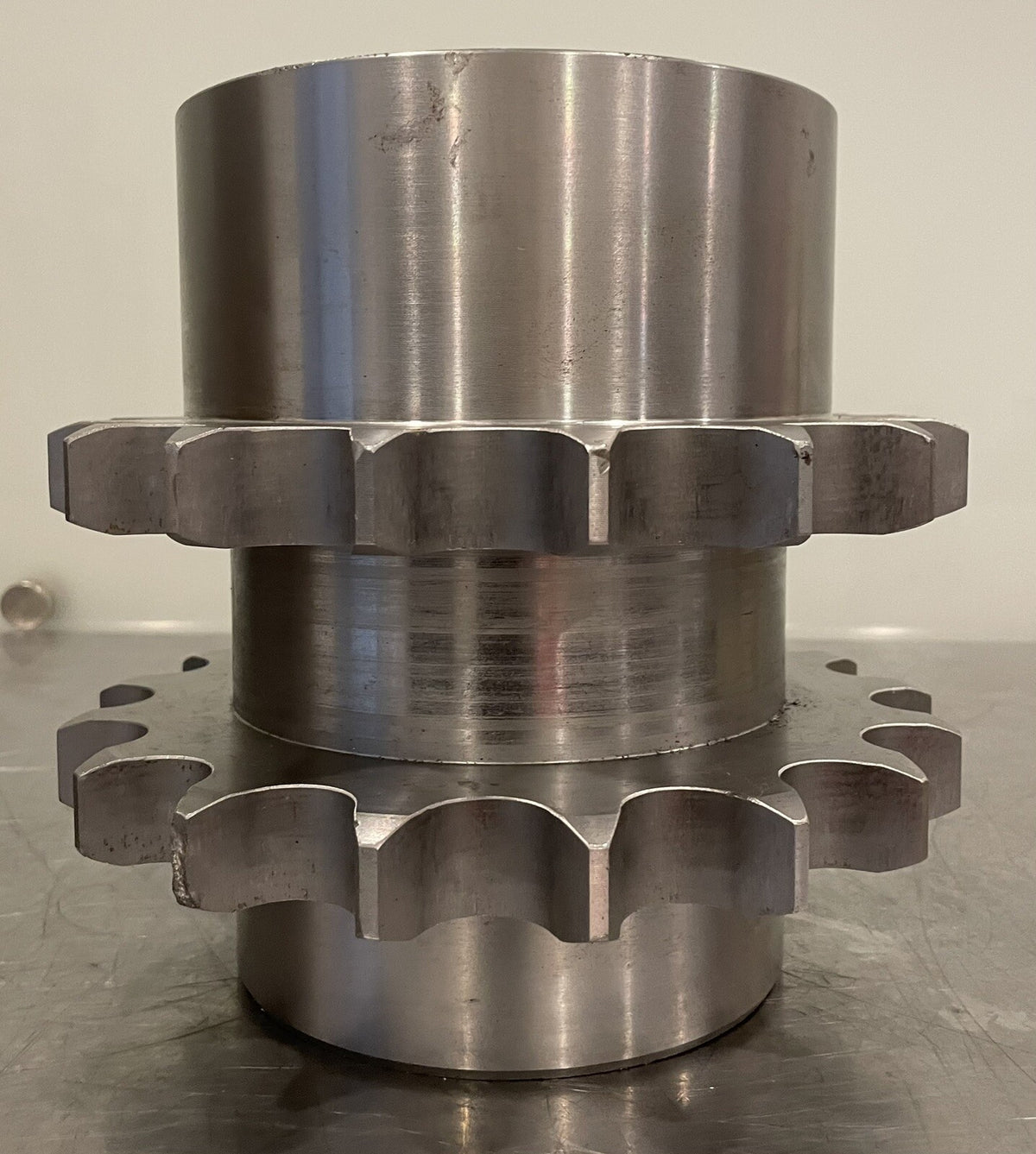 17 Spline Dual Sprocket Hub Keyed Roller NEW! FREE SHIPPING!