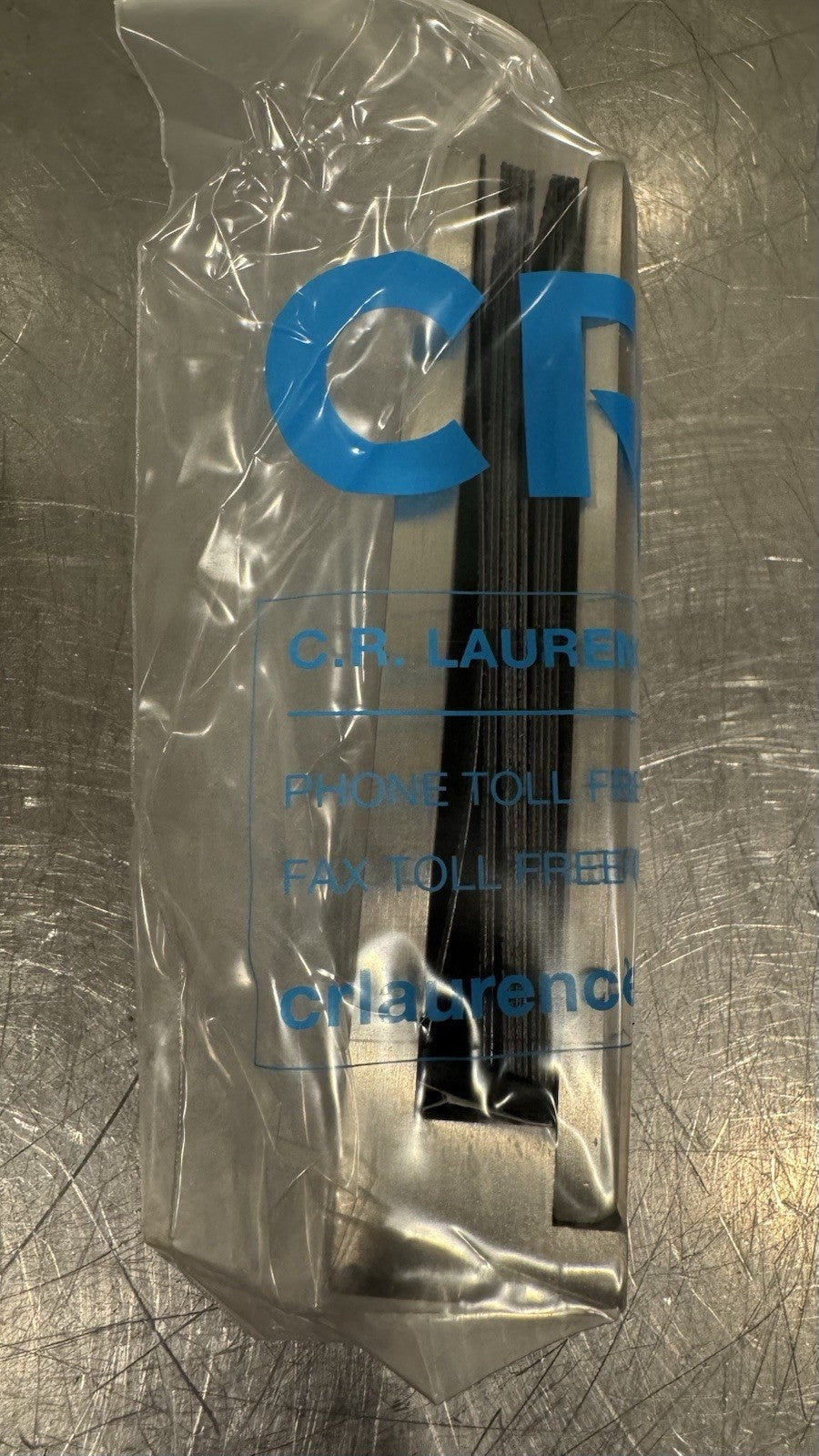 CRL AFWC2 Two-Core Mount Frameless Windscreen Clamp C.R. Laurence NEW SHIPS FREE
