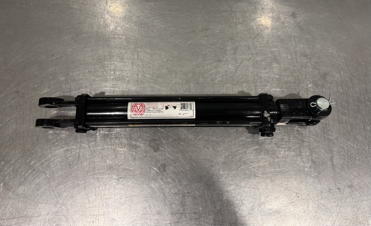 Lion 20TH12-112 ORB Hydraulic Cylinder 2” Bore 12” Stroke 662377 NEW! SHIPS FREE