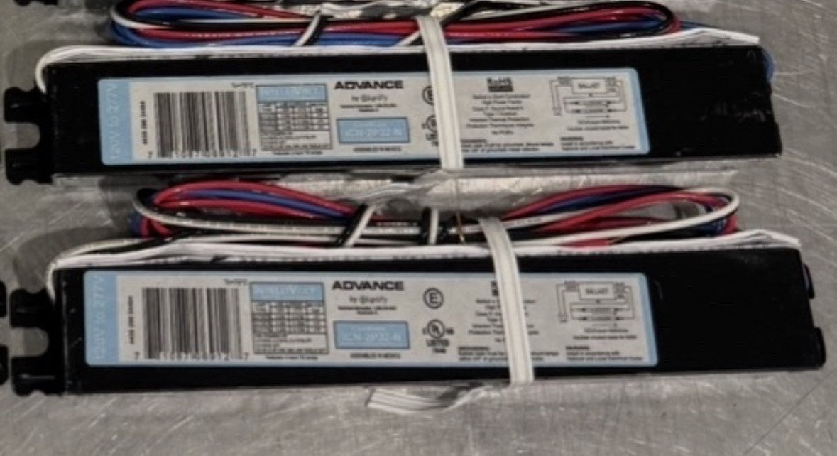 Advance ICN-2P32-N Fluorescent Ballast Instant Start PACK OF 2 NEW! SHIPS FREE!