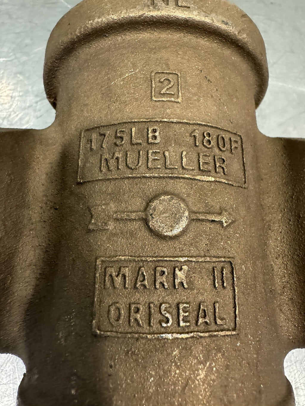 Mueller Mark II Oriseal 2" Curb Stop Valve NEW! FREE SHIPPING!