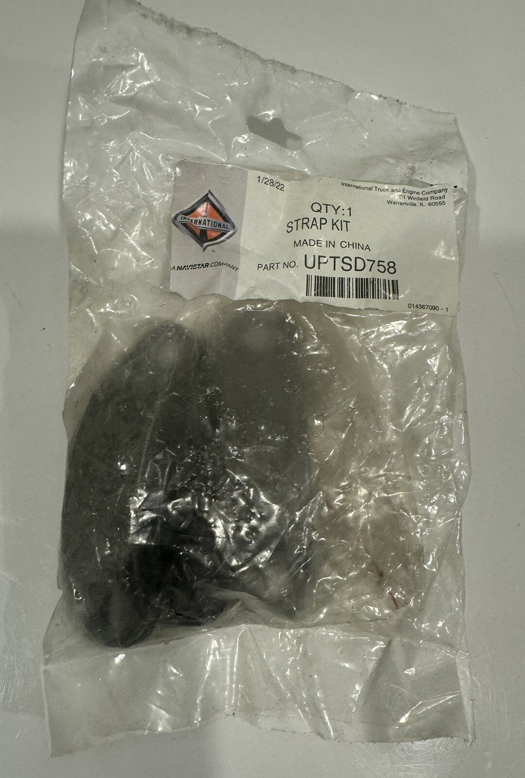 International UPTSD758 U-Joint Strap Service Kit NEW! FREE SHIPPING!