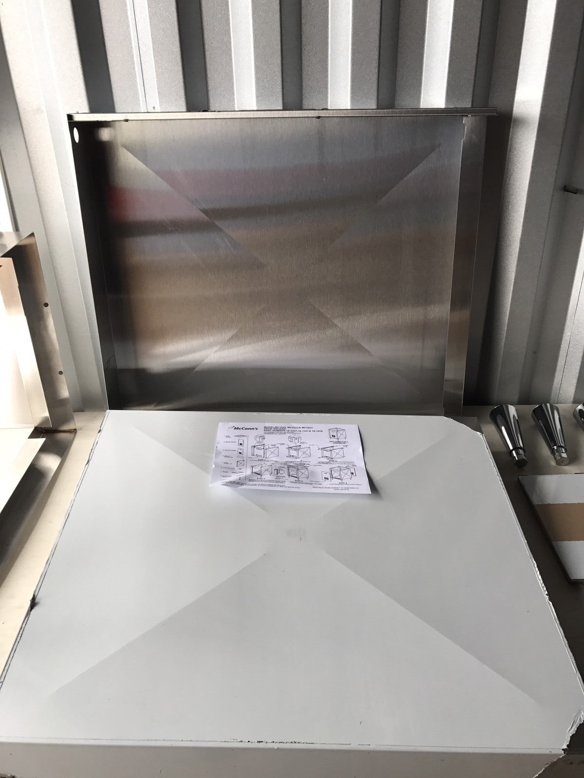 McCann's Drop In Ice Combo Stand Model 16-1337 NEW