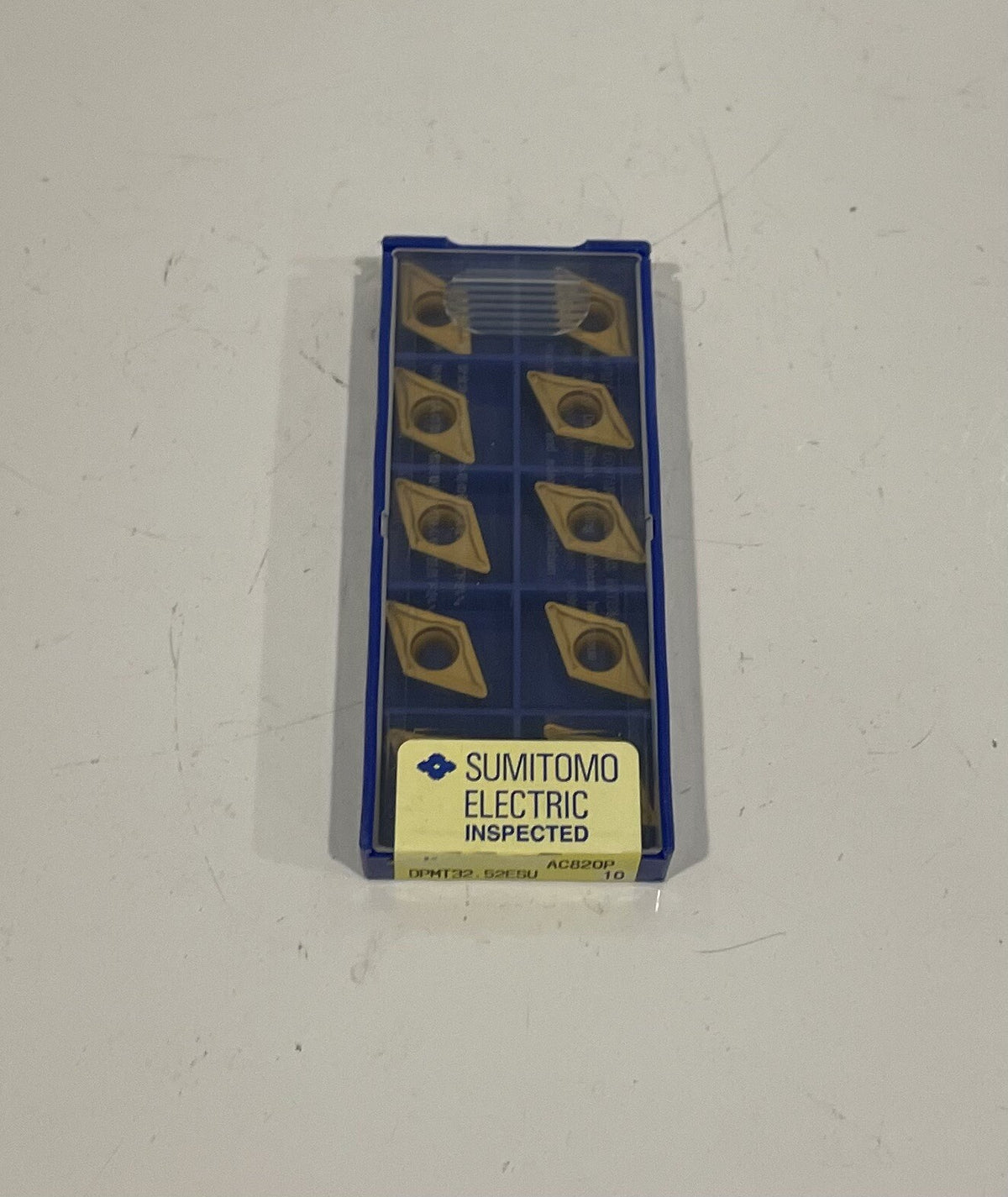 Sumitomo DPMT32. 52ESU Carbide Turning Insert 10 PACK AC820P NEW! SHIPS FREE!