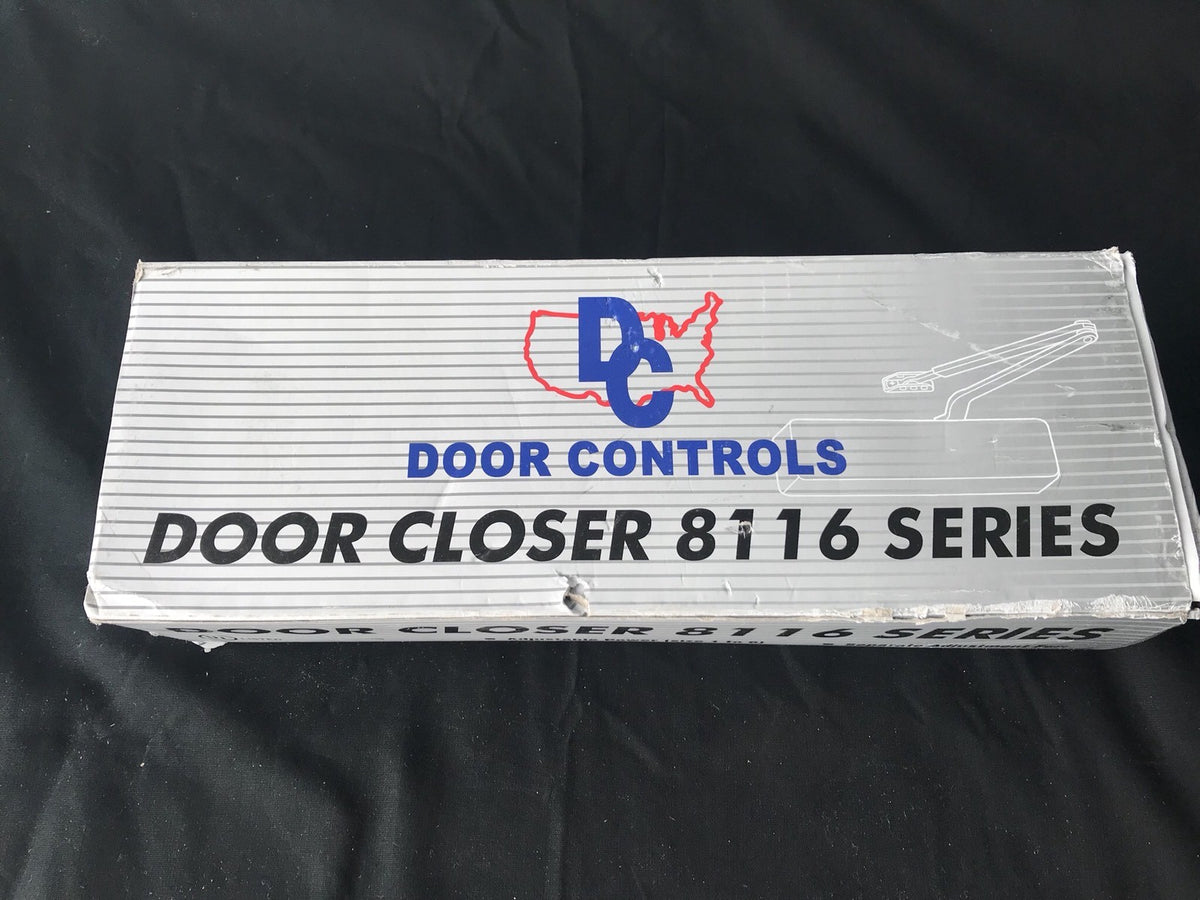 DC Door Closer 8116BCDU Aluminum 8116 Series Power Adjust 1-6 NEW IN BOX