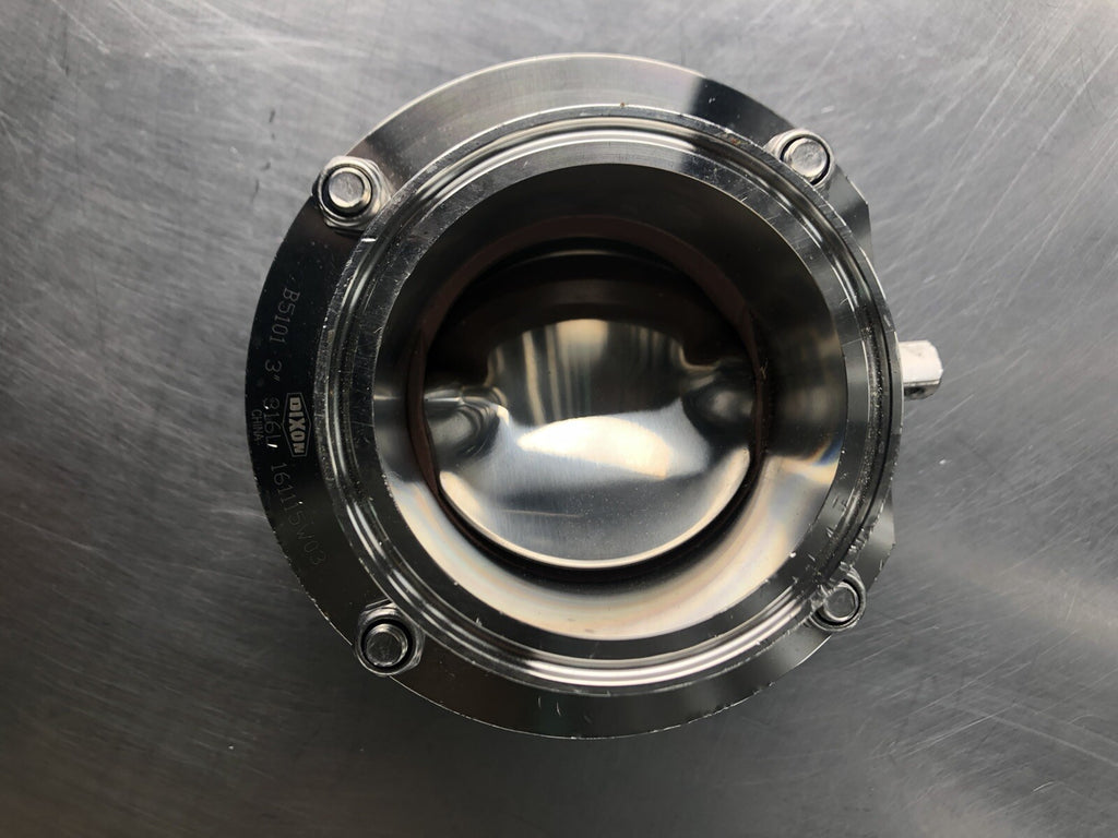 Dixon B5101 3” 316L 161115W03 Stainless Steel Sanitary Butterfly Valve NEW!!!
