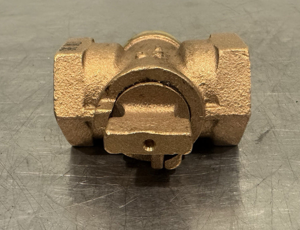 McDonald 1” Gas Plug Valve Brass Non Locking Tab NEW! FREE SHIPPING!