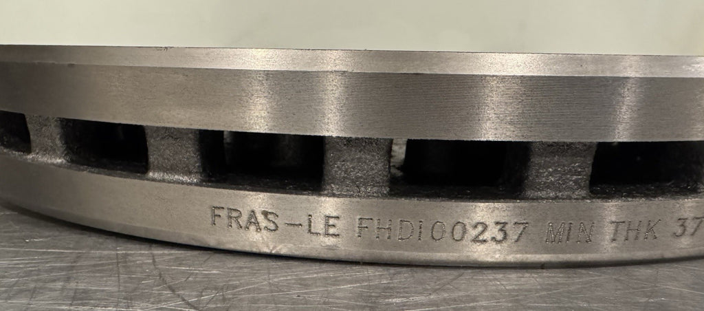 Flat Line Disc Brake Rotor Fras-Le FHD100237 MIN THK 37 MM 051124 NEW SHIPS FREE