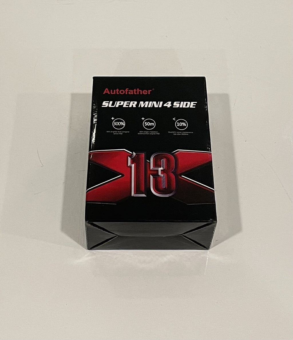 Autofather Super Mini 4 Side LED Headlight Kit NEW! FREE SHIPPING!