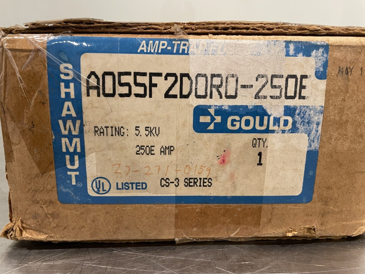 Gould Shawmut A055F2D0R0-250E Fuse 5.5Kv CS-3 Series NEW IN BOX! FREE SHIPPING!