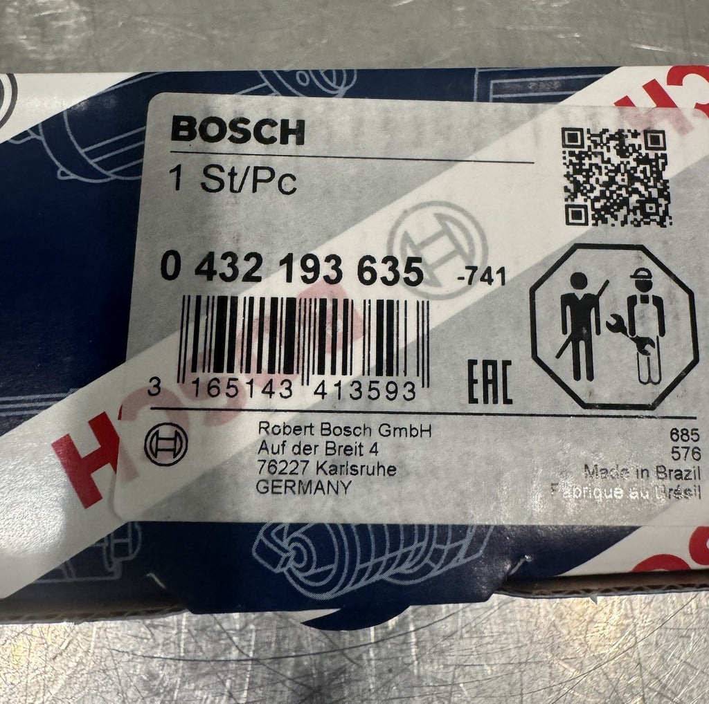 Bosch 0432193635 Fuel Injectors Genuine For Dodge Cummins NEW! FREE SHIPPING!