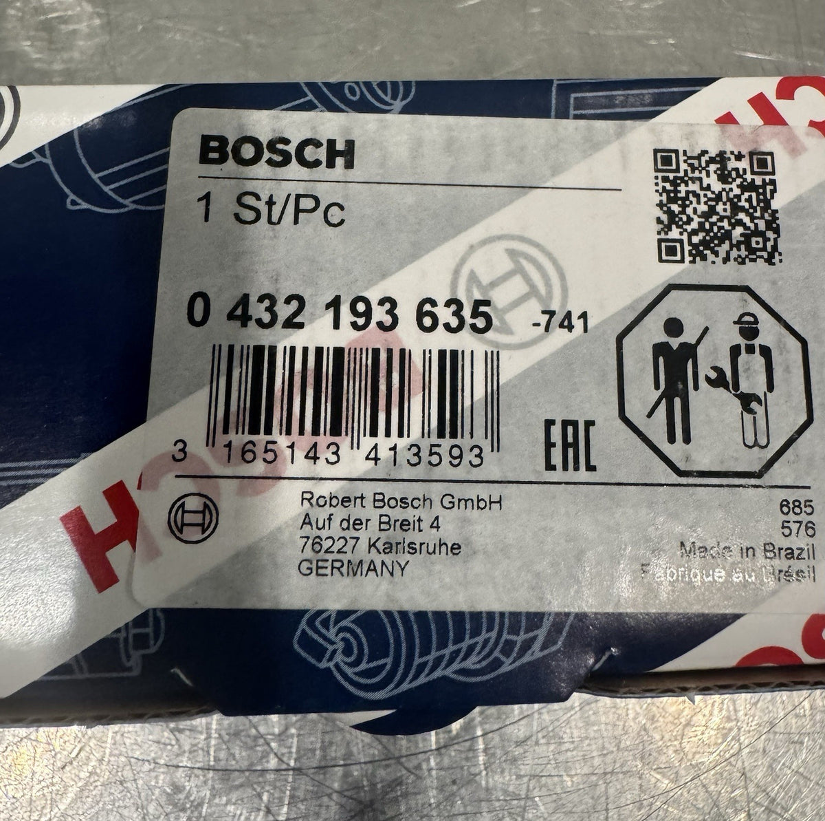 Bosch 0432193635 Fuel Injectors Genuine For Dodge Cummins NEW! FREE SHIPPING!
