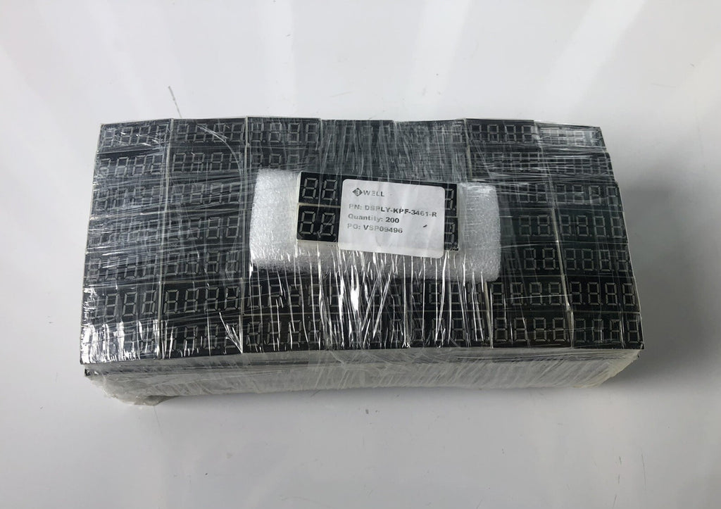 7 Segment 4 Digit LED Display DSPLY-KPF-3461-R Multiple Quantities NEW!!!