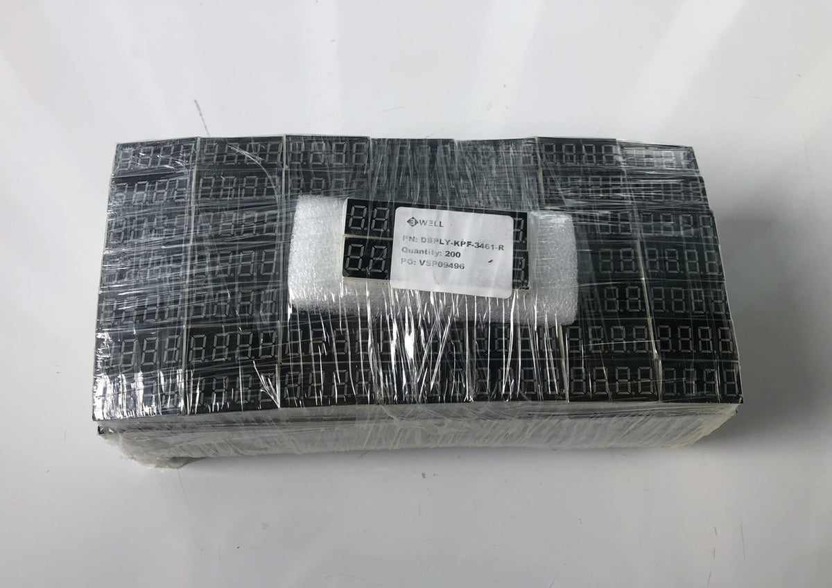 7 Segment 4 Digit LED Display DSPLY-KPF-3461-R Multiple Quantities NEW!!!