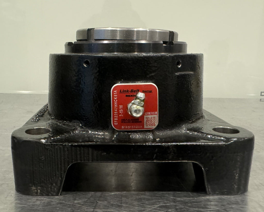 Rexnord EFB22647HHCK81A Link-Belt 2-15/16 Flange Roller Bearing NEW!