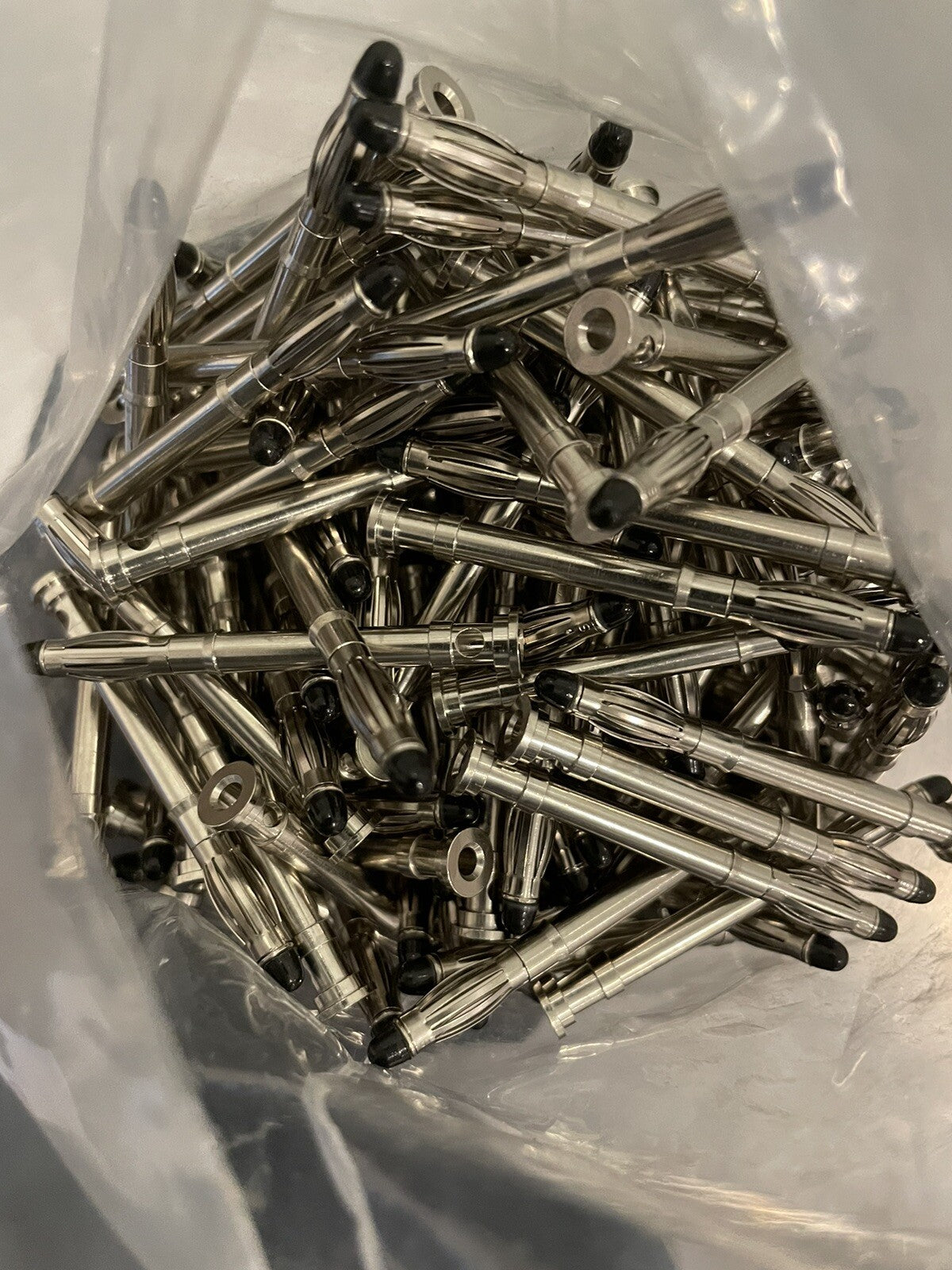 Banana Plug Connector Insert Black 10PACK NEW! FREE SHIPPING!