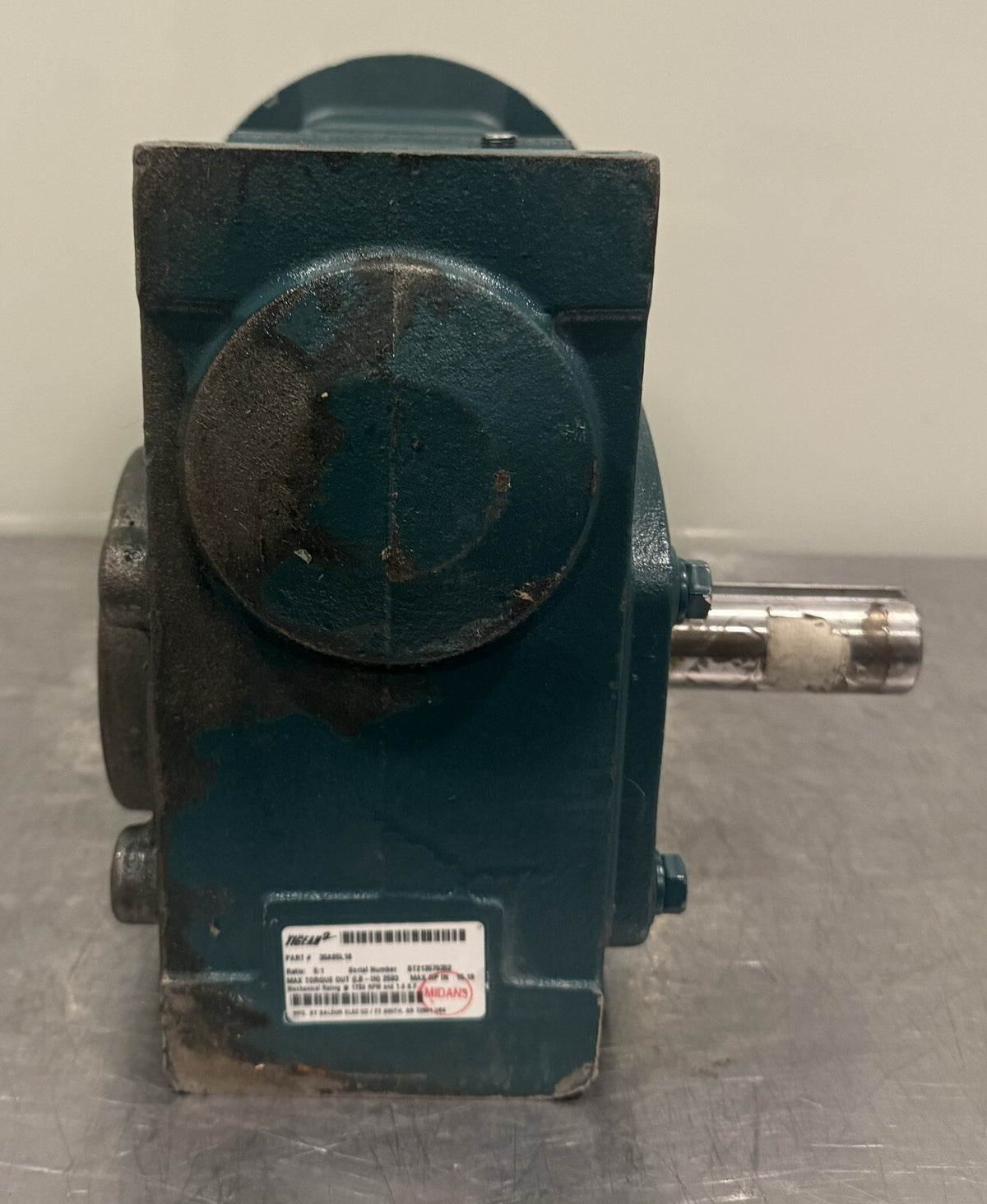 Dodge 35A05L18 Tigear2 Worm Gear Speed Reducer NEW! FREE SHIPPING!