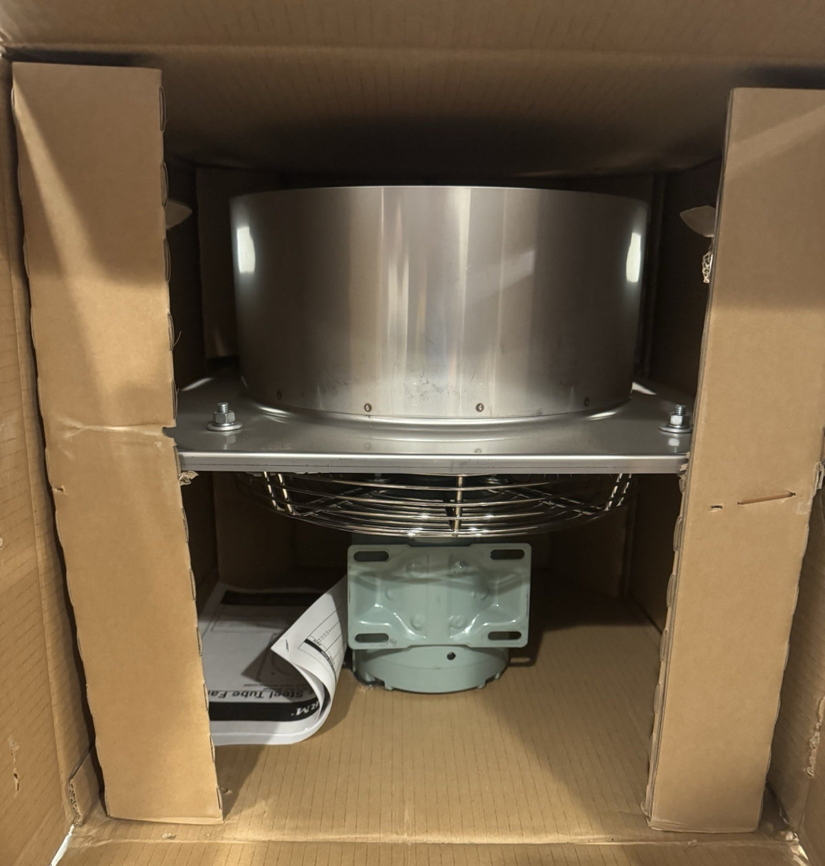 Esapco CF1740 Canarm Tube Fan 12” Stainless TF12 S.S. NEW IN BOX! FREE SHIPPING!