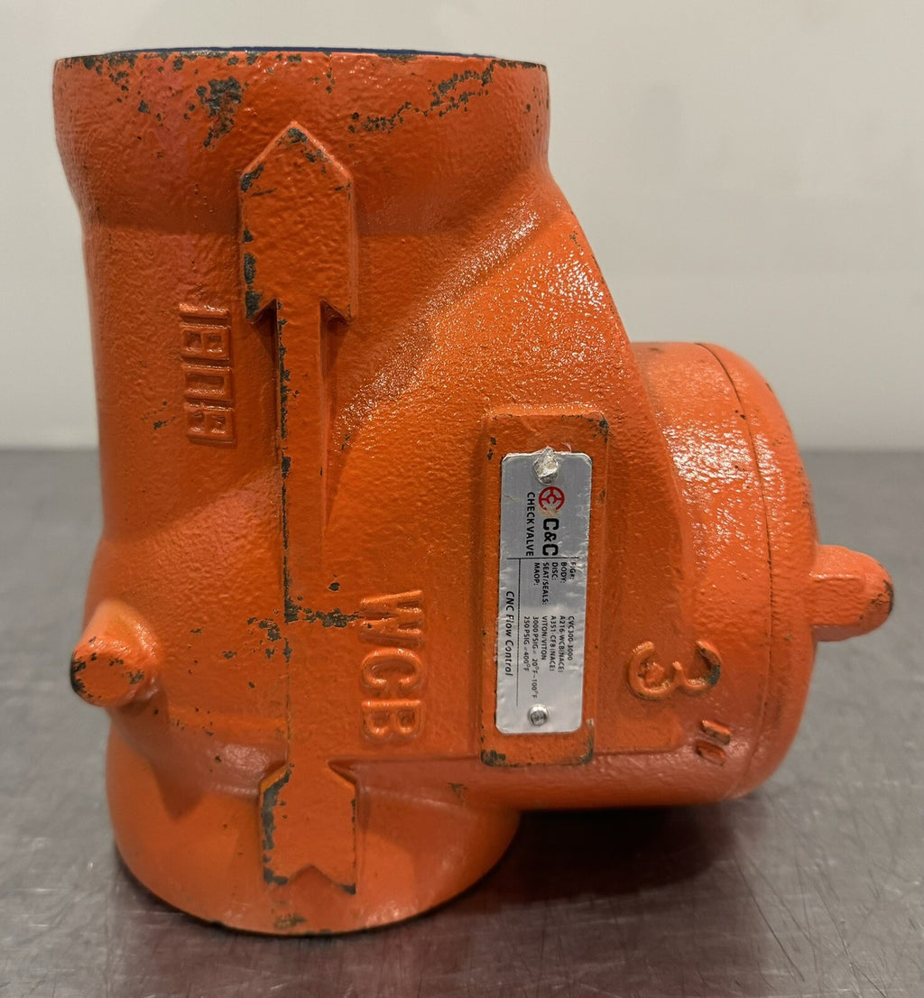 C&C 3” NACE Check Valve CVC300-3000 NEW! FREE SHIPPING!