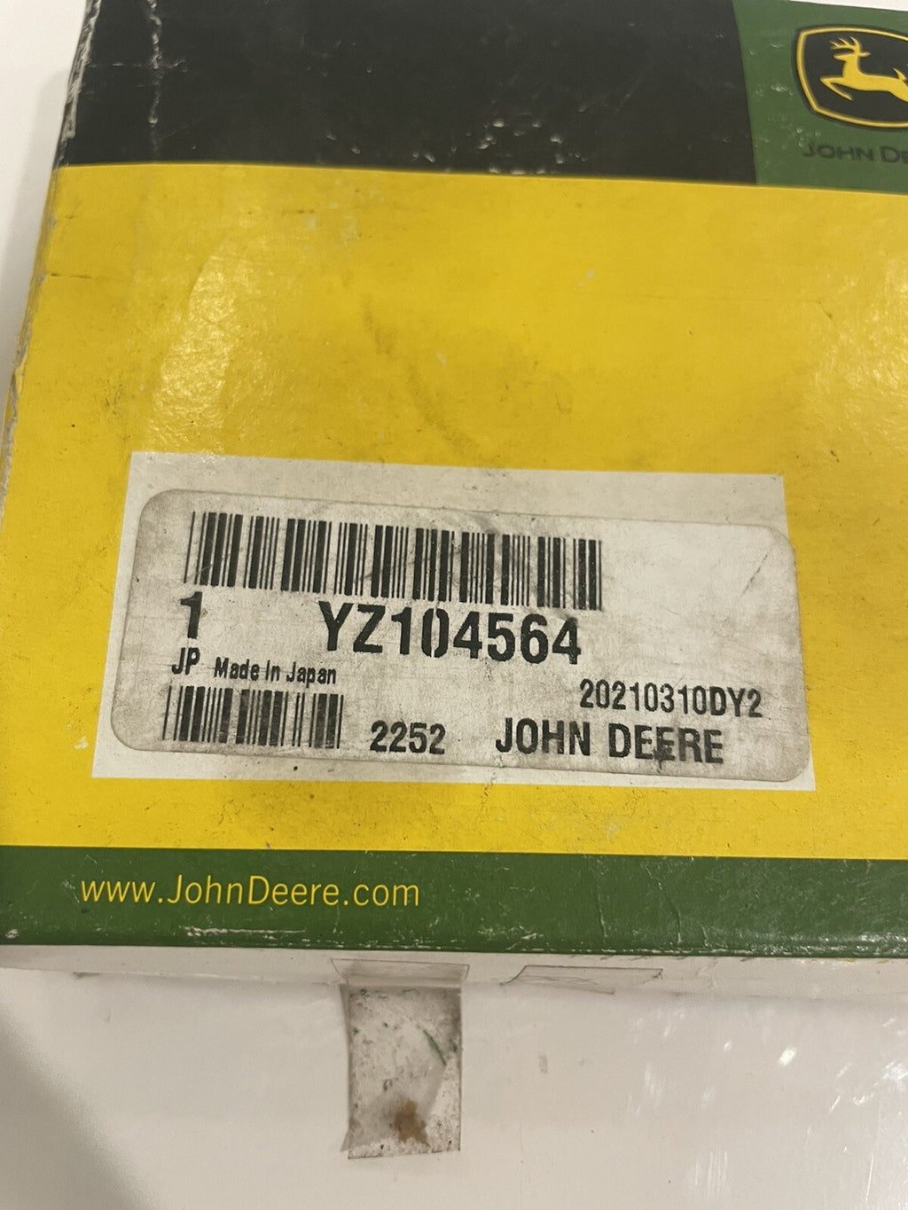 John Deere YZ104564 Ball Bearing ASSY NEW IN BOX! FREE SHIPPING!