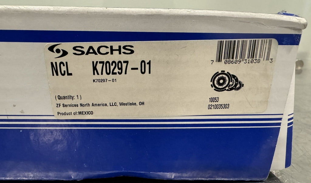 K70297-01 Sachs Carquest Clutch Kit NEW IN BOX! FREE SHIPPING!