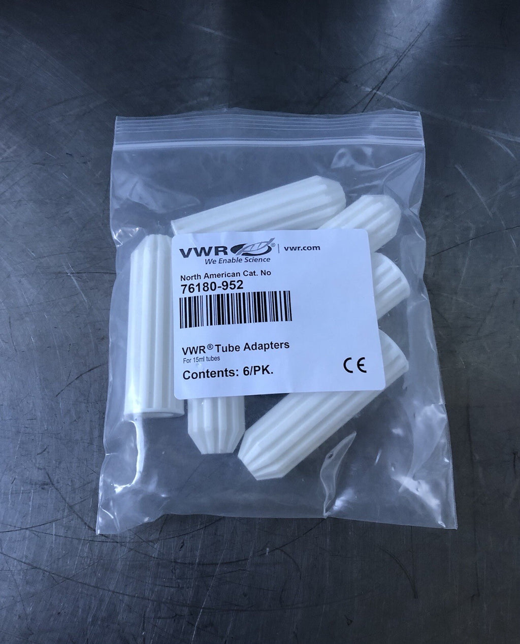 VWR 76180-952 Tube Adapters 6 PACK NEW!! FREE SHIPPING!!