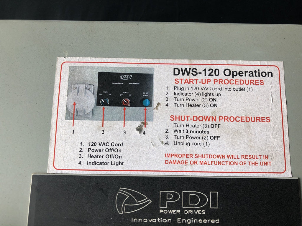 PDI DWS-120 Control Box Control Center NEW! FREE SHIPPING!