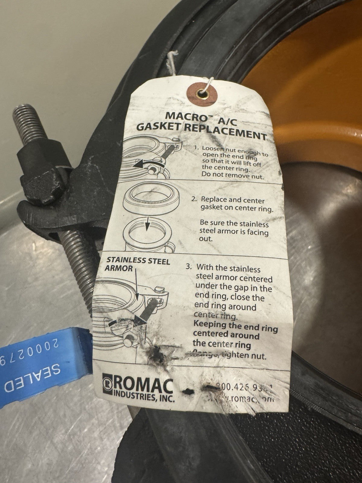 Romac Macro 10 Flanged Coupling Adaptor Restraint NEW! FREE SHIPPING!