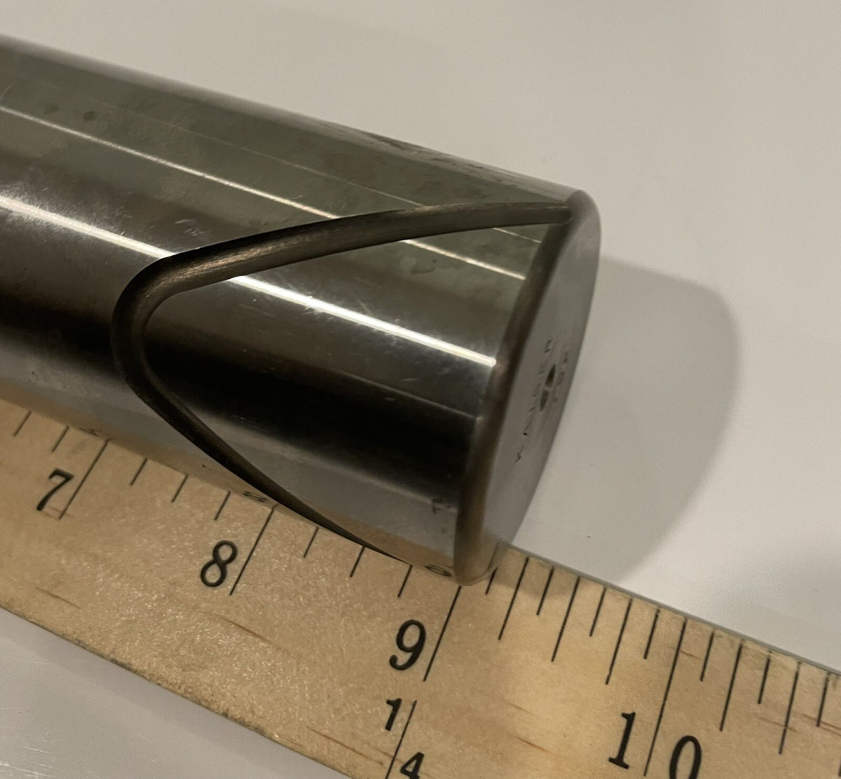 Kaiser Shaft 111865 Pin Grooved Keyed 9” Roughly NEW! FREE SHIPPING!