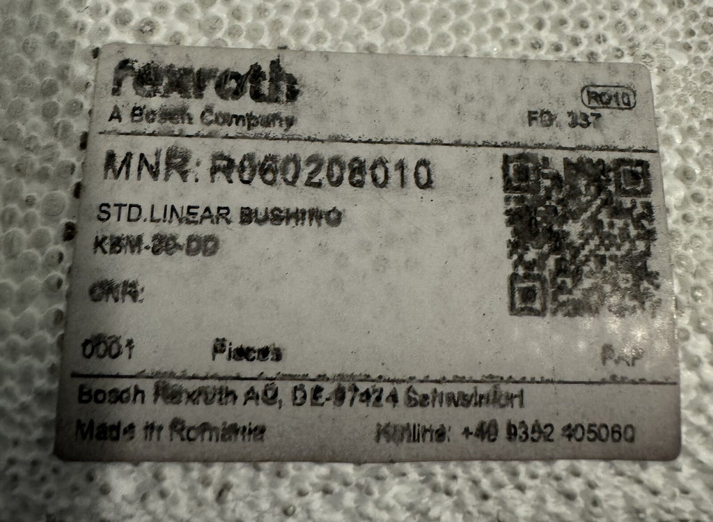Rexroth R060208010 Standard Linear Bushing NEW IN BOX! FREE SHIPPING!