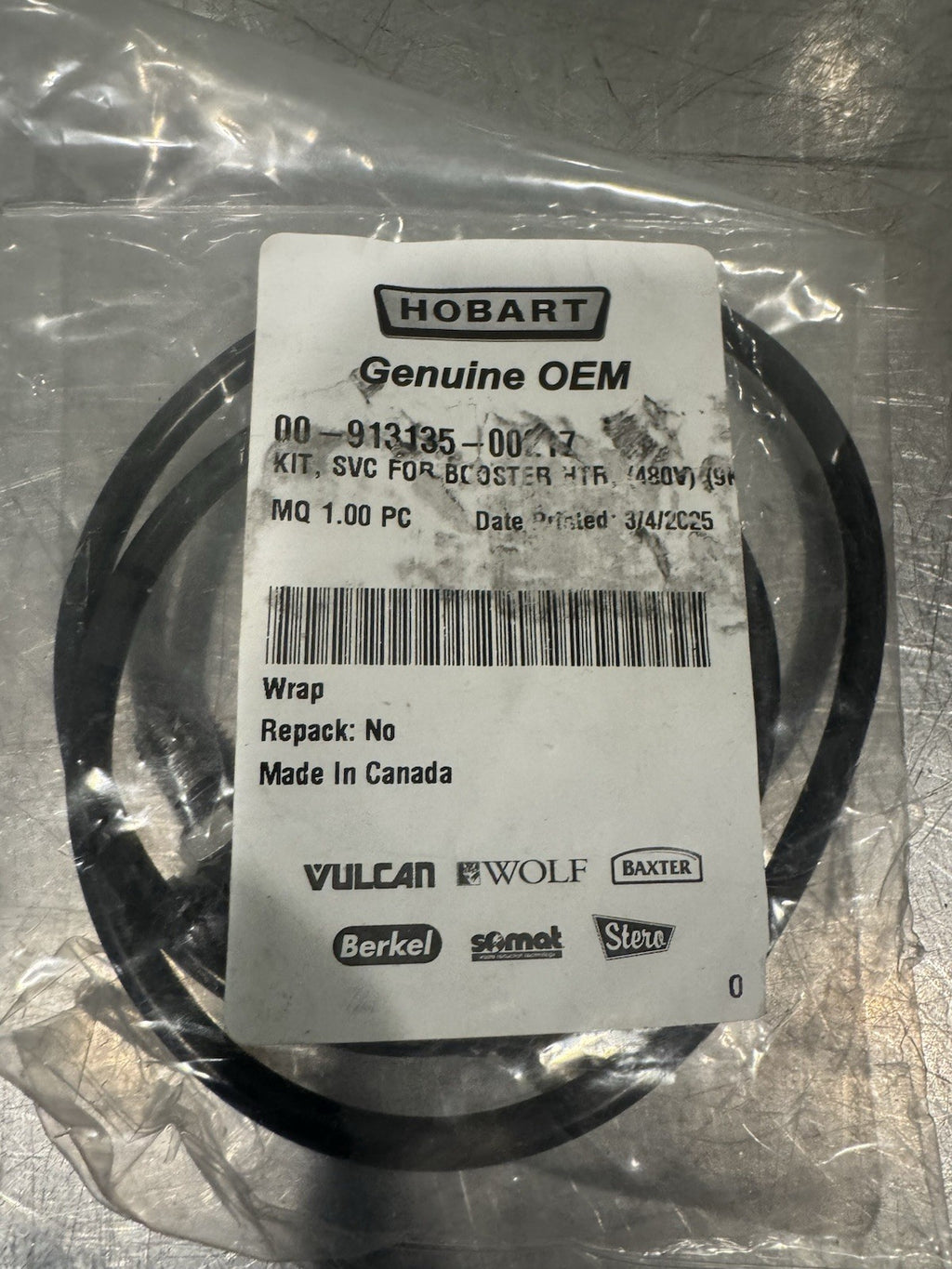 Hobart 00-949791-00003 Heater Stud Weldment 18Kw FT1000 NEW! FREE SHIPPING!