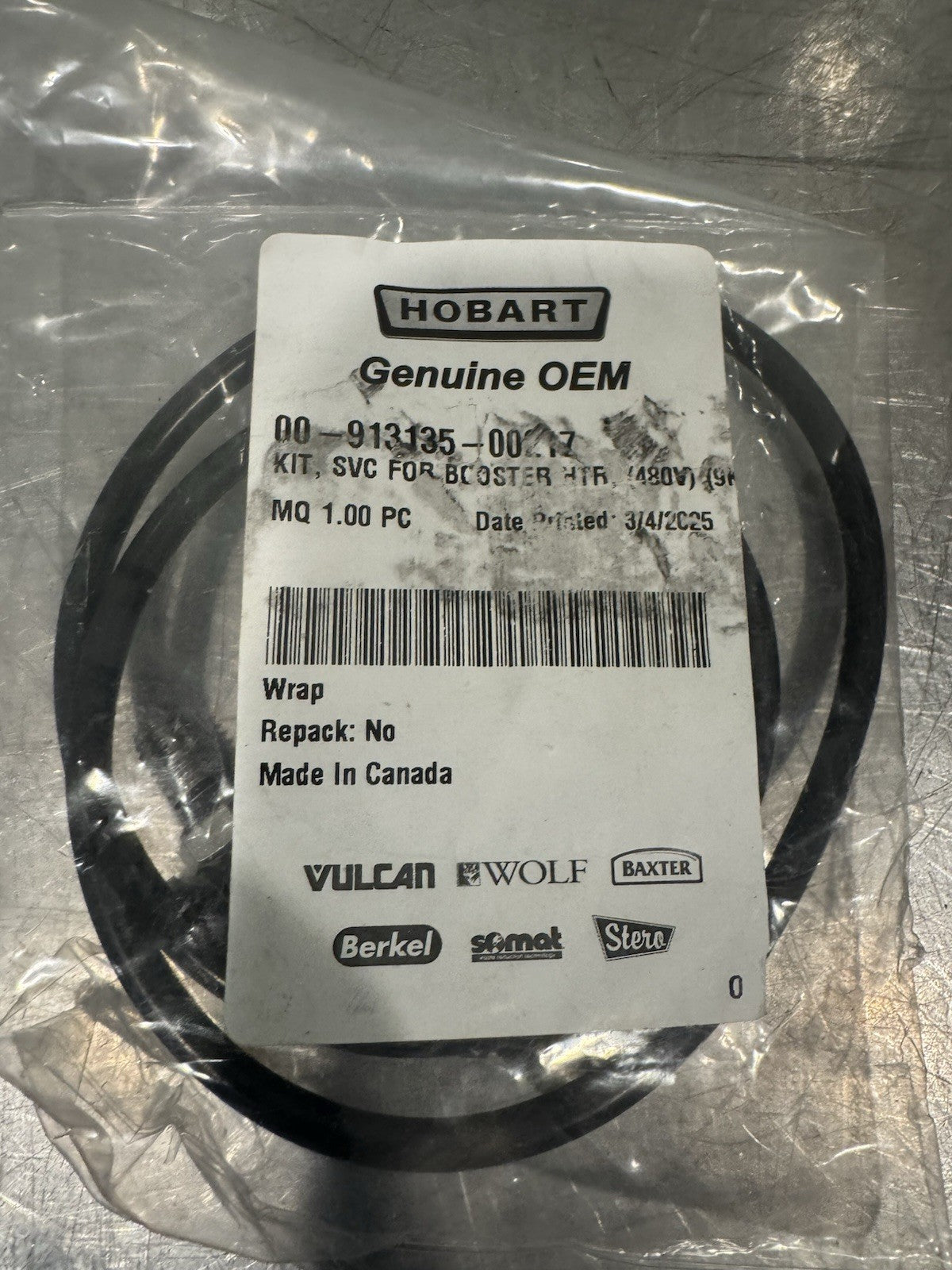 Hobart 00-949791-00003 Heater Stud Weldment 18Kw FT1000 NEW! FREE SHIPPING!